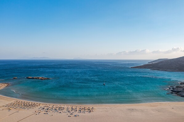 Beach nearby, beach towels