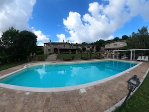 Seasonal outdoor pool