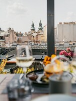 Vistas a la ciudad desde el alojamiento