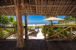 Sea Front Villa | Terrace/patio - SeVi Boutique Hotel (Matemwe)