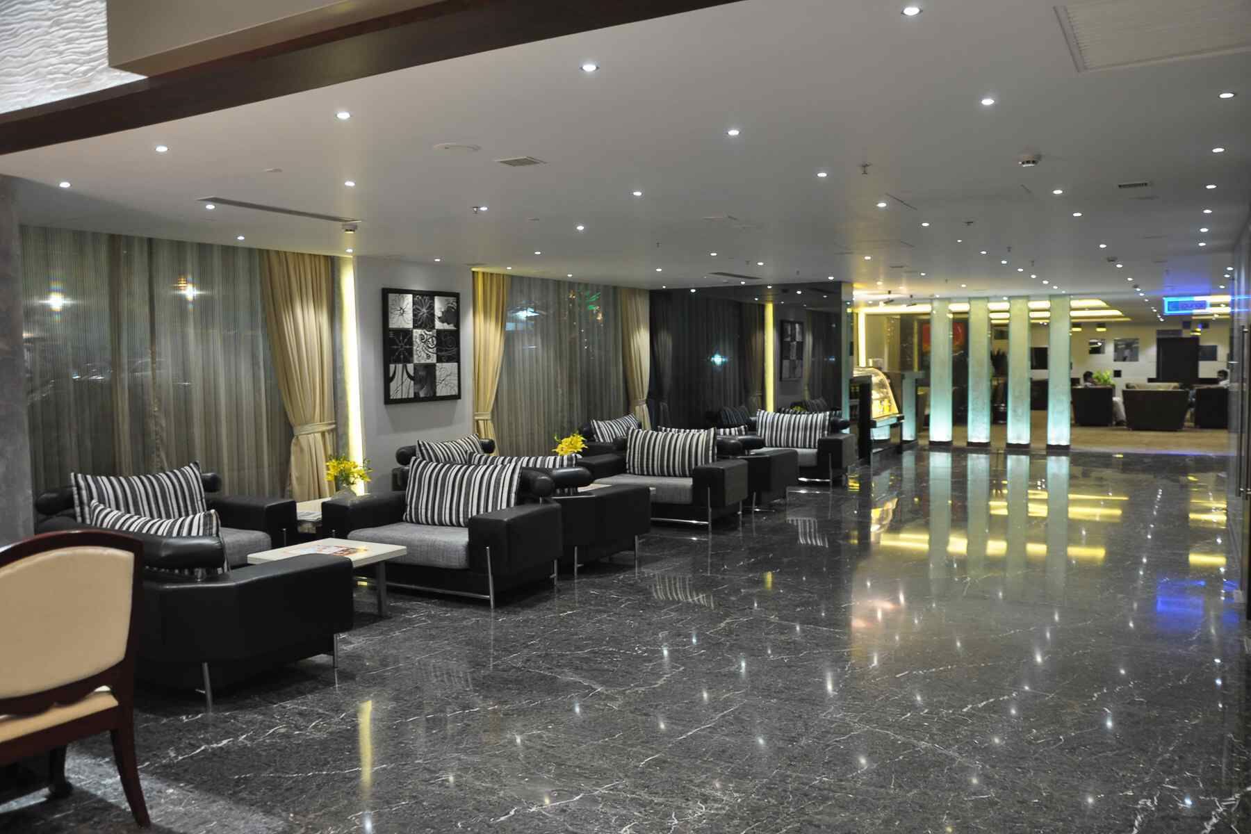 Lobby sitting area