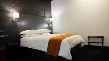 In-room safe, blackout curtains, iron/ironing board (on request)