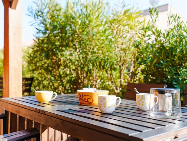 Restauration en plein air