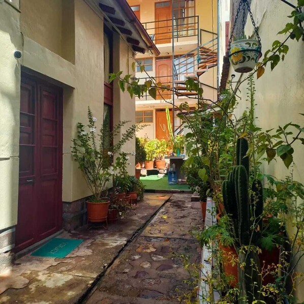 Terrace/patio - Askha Cusco Inn (Cusco)