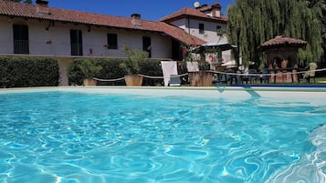 Seasonal outdoor pool