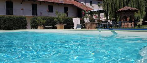 Seasonal outdoor pool