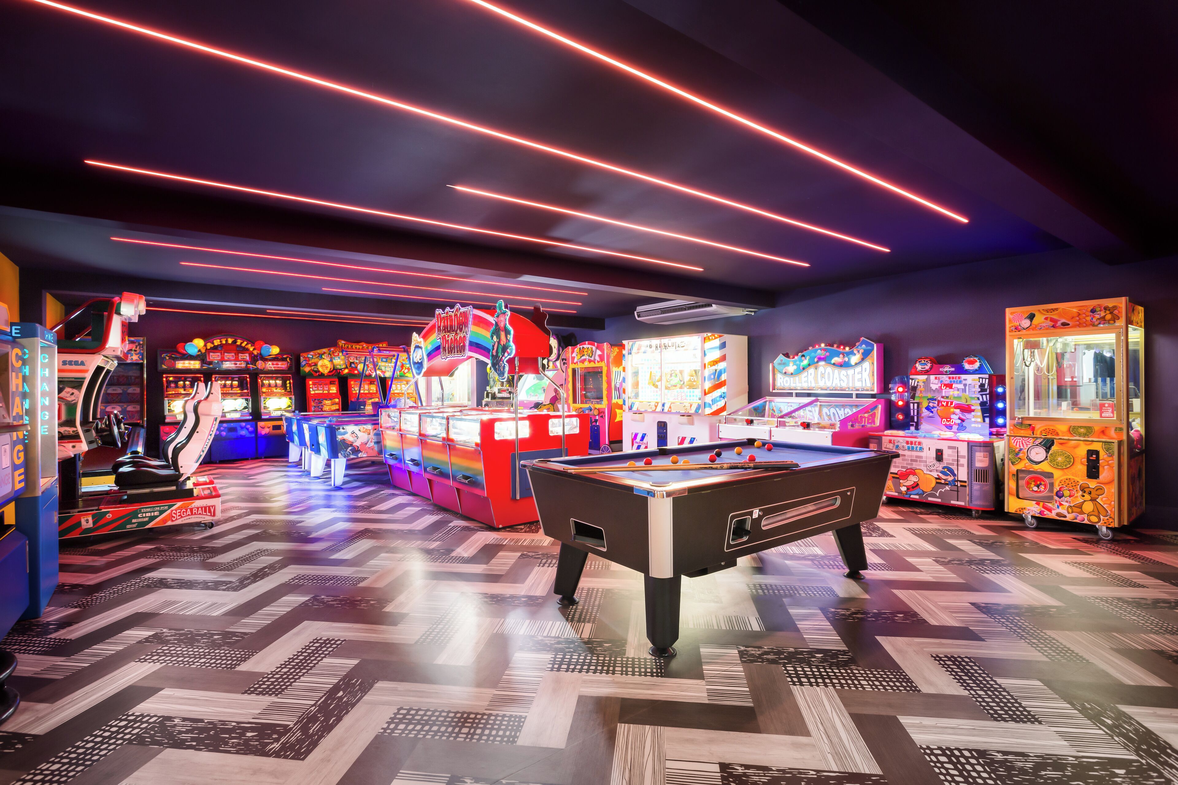 Salle d’arcade