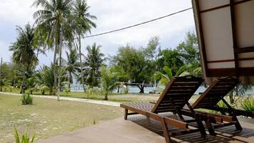 Deluxe Villa, 1 Bedroom, Beach View, Beachside | Terrace/patio