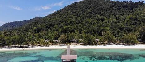 Façade de l’hébergement