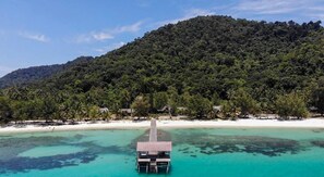 Front of property - Bayu Lestari Island Resort (Pulau Besar)