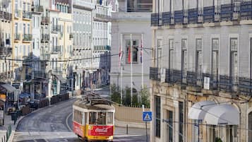 Vue depuis lâhĂ©bergement