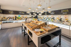 Frokostbuffé er inkludert hver dag