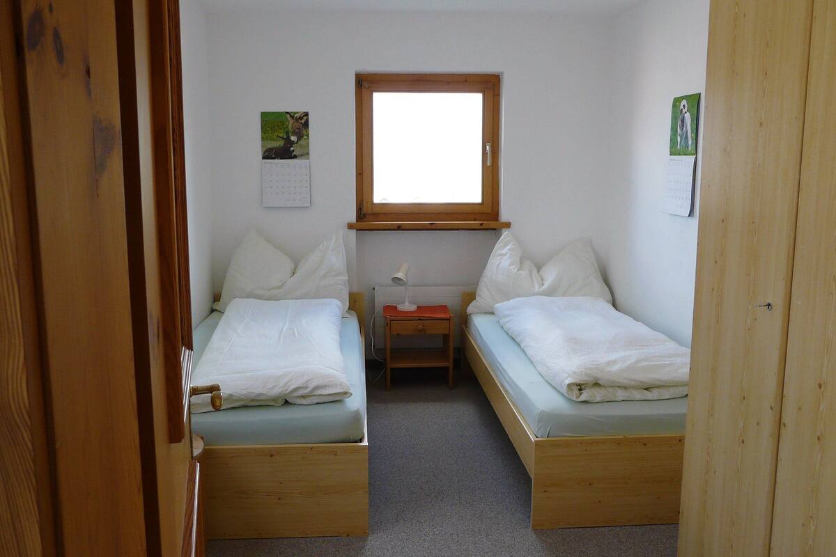 Habitación individual | Muebles diferentes, escritorio y tabla de planchar con plancha
