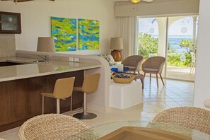 Villa, 3 habitaciones, Terraza, vista a la playa | Servicio a la habitación