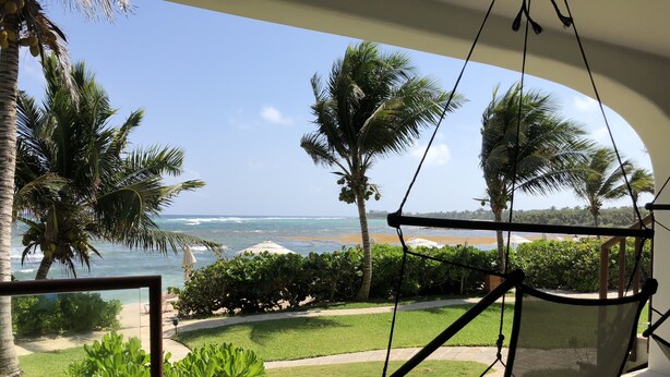 Villa, 2 habitaciones, Terraza, vista a la playa | Terraza o patio
