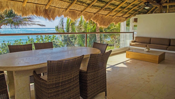 Villa, 2 habitaciones, terraza, vistas a la playa | Balcón