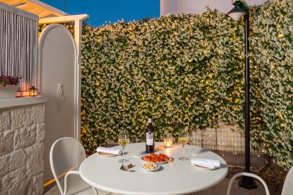 Luksus-studiosuite (La Mandorla - Via Cavallotti 37) | Terrasse/patio