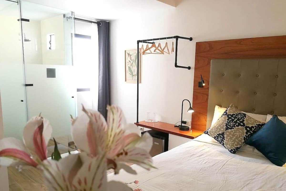 Minibar, caja de seguridad en la habitación y cortinas blackout