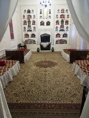 Desk, iron/ironing board, rollaway beds, free WiFi