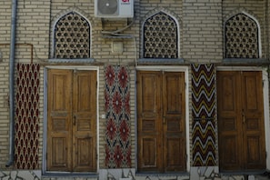Fassade der Unterkunft
