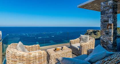 Penelope, eine Villa am Meer mit atemberaubendem Meer- und Sonnenuntergangsblick