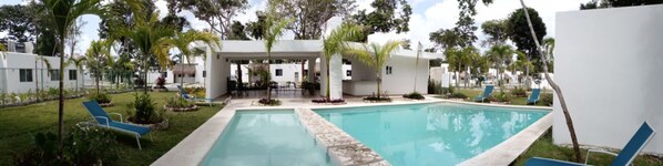 Outdoor pool - Violet House - Riviera Maya (Puerto Morelos)