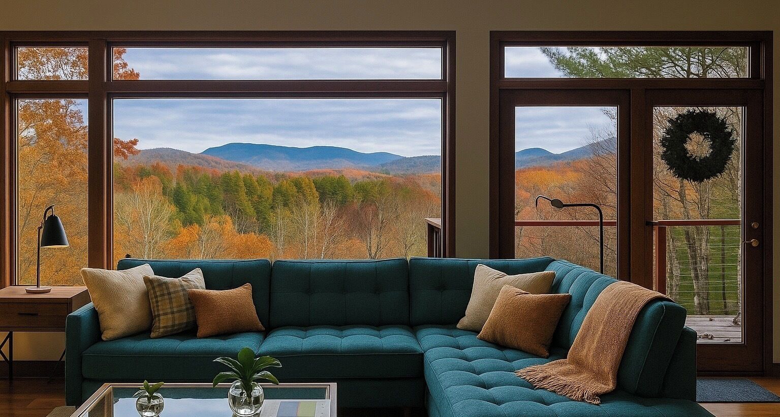 Smart TV, fireplace, video games, DVD player