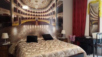 Deluxe Double Room, City View | Desk, iron/ironing board, free WiFi, bed sheets