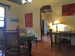 Room, 1 Double Bed | Living area | TV - Casita El Huipil (Antigua Guatemala)