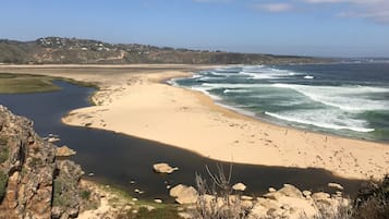 Private beach nearby, white sand