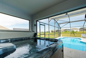 Bañera de hidromasaje interior