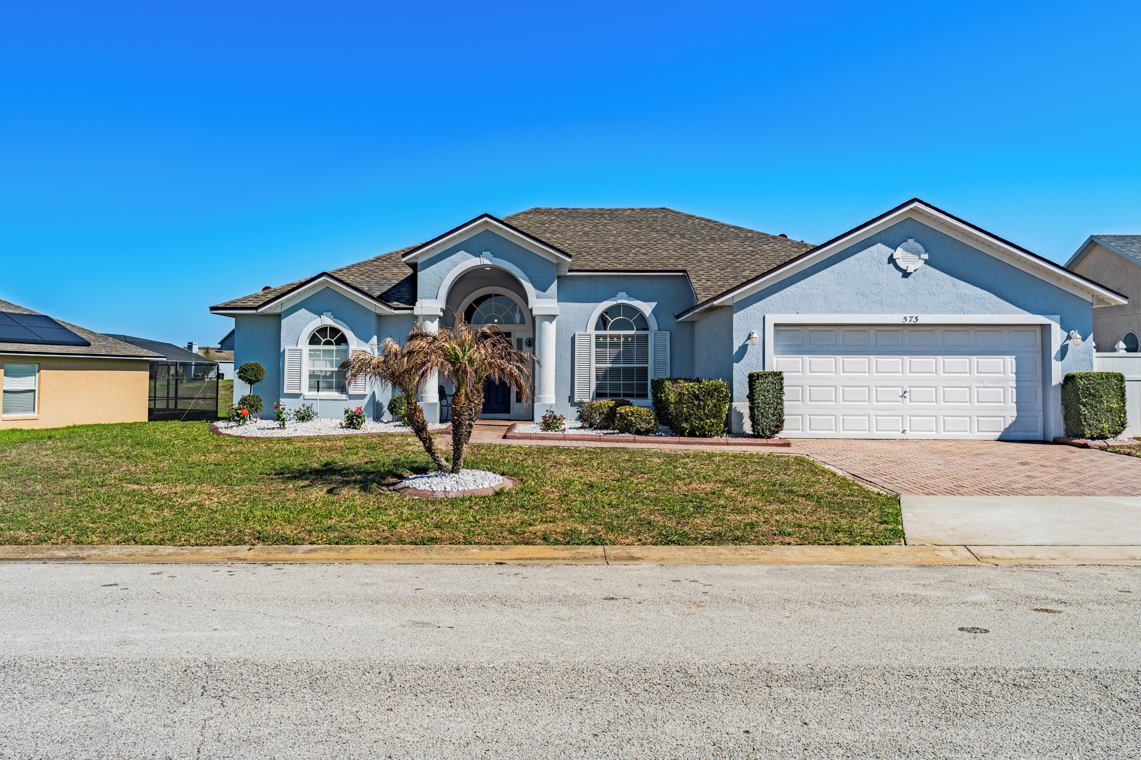 Façade de l’hébergement 