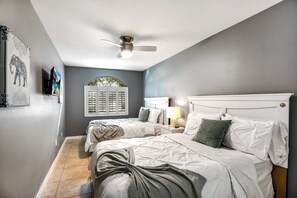 5 bedrooms, individually decorated, individually furnished