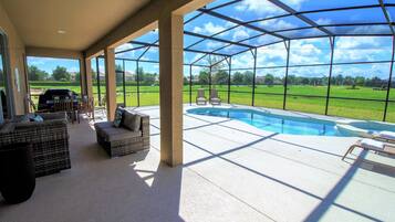 Family House | Pool | Outdoor pool, pool loungers
