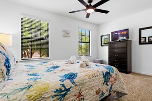4 bedrooms, individually decorated, individually furnished