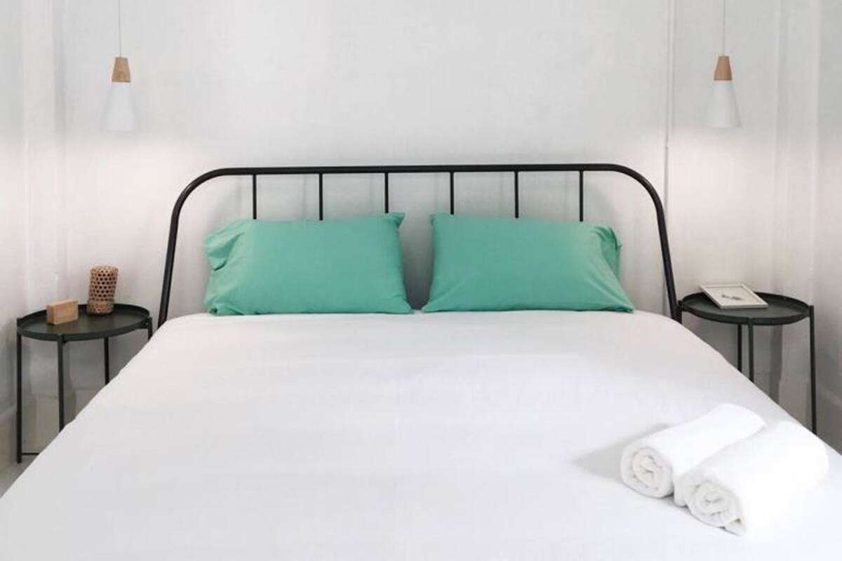 Design Double Room | Individually decorated, desk, blackout drapes, free WiFi