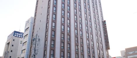 Fassade der Unterkunft