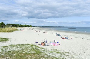 On the beach