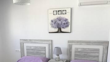 4 slaapkamers, een kluis op de kamer, een bureau