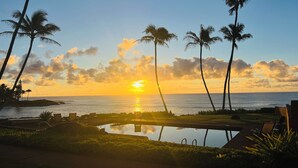 Pool - Paradise Found | 2BR Condo | Ocean  Front Views | With AC (Kapaa)