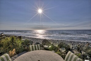 Am Strand, Strandtücher