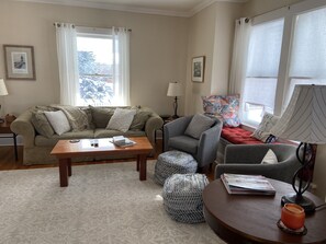 Smart TV, table football, books, video library