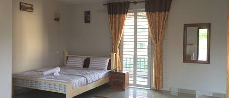 Basic Apartment, 1 King Bed, Non Smoking | Mountain view