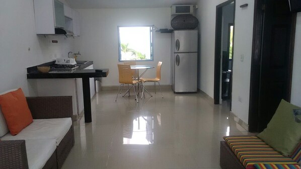Opções para refeição no quarto