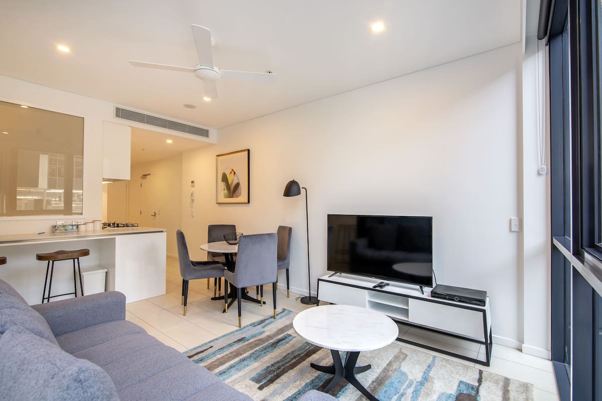 Appartement, 1 chambre | Coin séjour