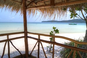View from property - GreenBlue Beach Bungalow Resort (Koh Rong Sanloem)