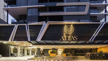 Front of property - evening/night