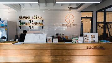 Check-in/check-out kiosk