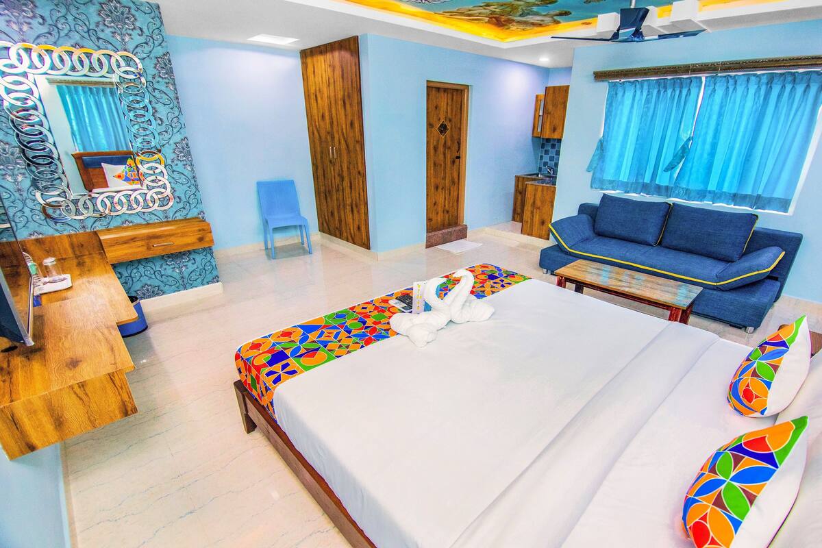 Habitación Deluxe doble, 1 cama doble, no fumadores | Caja fuerte y wifi gratis