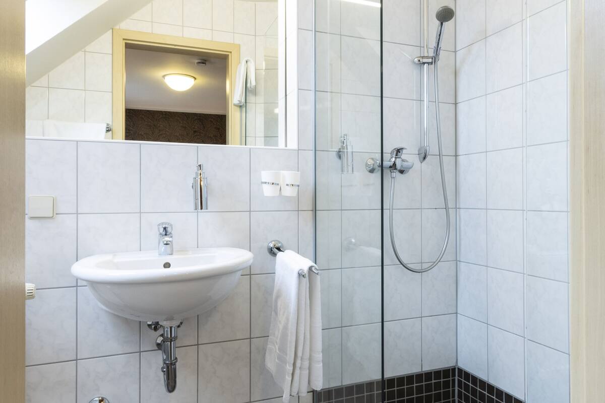 desk, blackout curtains, soundproofing, iron/ironing board